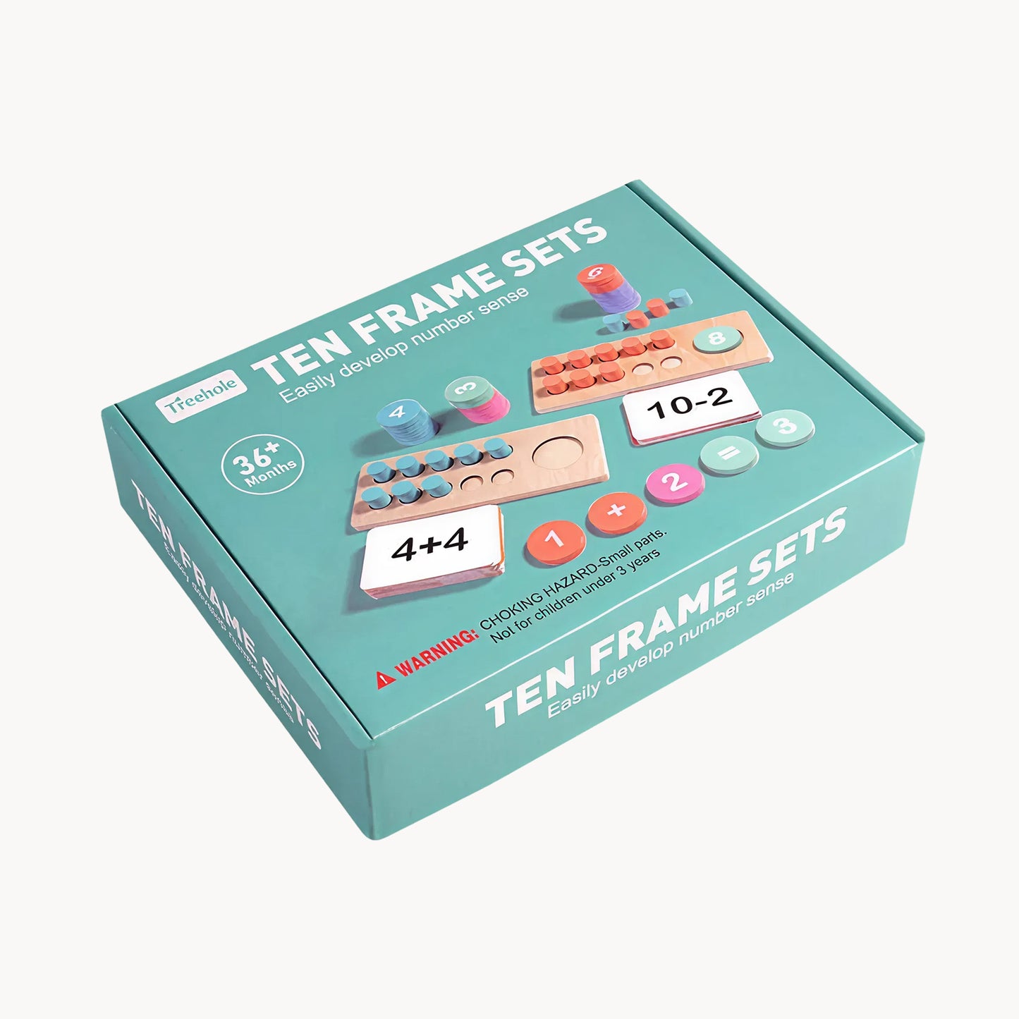 Ten Frame Math Set – Learn Numbers, Addition & Subtraction Through Play