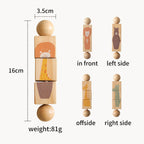 Wooden Rotating Animal Puzzle